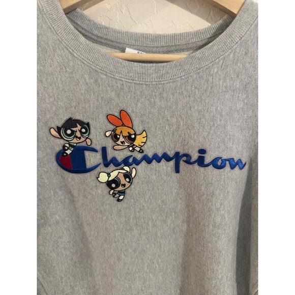 Champion x Powerpuff Girls Reverse Weave Crewneck Sweater - Picture 5 of 10